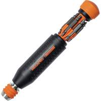 Original MEGALOK 15-in-1 Multi-Bit Screwdriver, 6-3/10" L, Textured Handle Auto Electric Service Ltd.