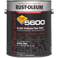 Peinture d'acrylique pour plancher Concrete Saver 5600 System, 1 gal., &agrave; l'eau, Brillant, Bleu Auto Electric Service Ltd.