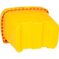 Bacs d'entreposage pour sel & sable, Avec Moraillon, 21" x 27" x 26", 4,24 pi³, Jaune Auto Electric Service Ltd.