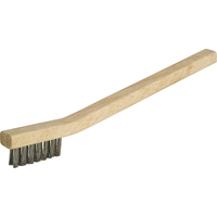 Petites brosses industrielles de nettoyage, Acier inoxydable, 3 x 7 rangs de fils, Longueur 7-3/4" Auto Electric Service Ltd.