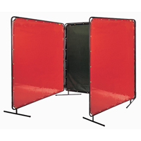 &eacute;cran et cadre pour soudage, Vert olive, 6' x 6' Auto Electric Service Ltd.