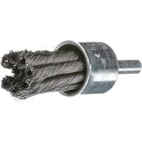 Knot Wire End Brush, 1" Dia., 0.02" Wire Dia., 1/4" Shank Auto Electric Service Ltd.