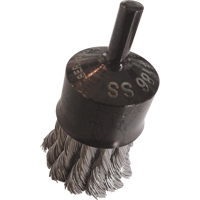 Knotted Wire End Brushes, 1" Dia., 0.014" Wire Dia., 1/4" Shank Auto Electric Service Ltd.