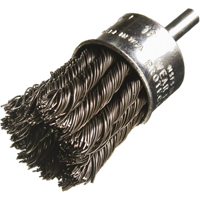 Knotted Wire End Brushes, 1/2" Dia., 0.014" Wire Dia., 1/4" Shank Auto Electric Service Ltd.