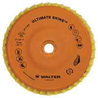 Disque &agrave; lamelles Ultimate Shine, 4-1/2" x 5/8"-11, Type 27, Grain Tr&egrave;s fin, Zirconium Auto Electric Service Ltd.