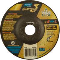 Quantum3 Grinding Wheel, 5" x 1/4", 7/8" Arbor, Ceramic, Type 27 Auto Electric Service Ltd.