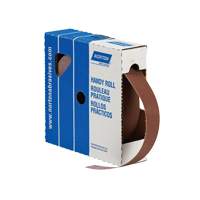 Rouleau de feuille &agrave; poncer pratique, Oxyde d'aluminium, 3" la x 150' lo, Grain P80 Auto Electric Service Ltd.