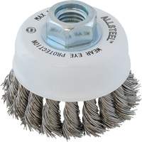 ALLSTEEL Wire Brush, 3" Dia. x 5/8"-11 Arbor Auto Electric Service Ltd.