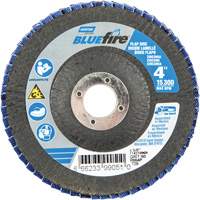 R884P BlueFire&reg; Conical Flap Disc, 4" x 5/8", Type 29, P60 Grit, Zirconia Alumina Auto Electric Service Ltd.