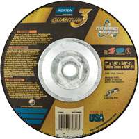 Quantum3 SG Saucer Wheel, 7" x 1/4", 5/8"-11 Arbor, Ceramic Alumina, Type 28 Auto Electric Service Ltd.