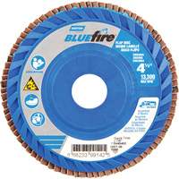 BlueFire&reg; Medium Grade Flap Disc, 4-1/2" x 7/8", Type 27, 60 Grit, Zirconia Alumina Auto Electric Service Ltd.