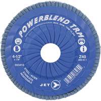 Disque &agrave; lamelles ajustables TRM Powerblend, 4-1/2" x 7/8", Type 29, Grain Z40, Zirconium Auto Electric Service Ltd.