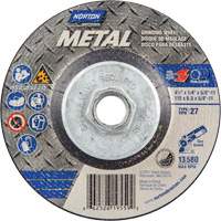 Metal Grinding Wheel, 4-1/2" x 1/4", 5/8"-11 Arbor, Aluminum Oxide, Type 27 Auto Electric Service Ltd.