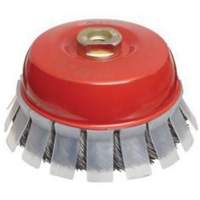 Brosse-boisseau &agrave; fils nou&eacute;s avec protecteur, 2-3/4" dia. x 5/8"-11 arbre Auto Electric Service Ltd.