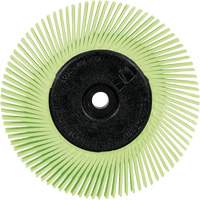 Scotch-Brite Type A Precision Radial Bristle Brush PN-RB with Adapter, Ceramic, 50+ Grit, 6" Dia. Auto Electric Service Ltd.