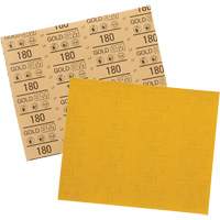 Gold Abrasive Sheet 12545, 9" x 11", 180 Grit, Aluminum Oxide Auto Electric Service Ltd.