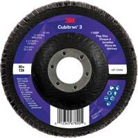 Cubitron 3 Conical  Flap Disc 1169F, 4-1/2" x 7/8", Type T29, 80+ Grit, Ceramic Auto Electric Service Ltd.