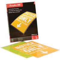 Laminated Letter Size Pouch Auto Electric Service Ltd.
