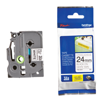 Laminated Industrial Tape, 24 mm x 13', Black on White Auto Electric Service Ltd.