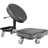 Chaise ergonomique Flex, Vinyle, Noir/gris Auto Electric Service Ltd.