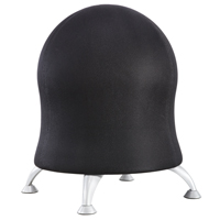 Zenergy Ball Chair, Fabric, Black, 250 lbs. Capacity Auto Electric Service Ltd.