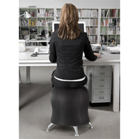 Zenergy Ball Chair, Vinyl, Black, 250 lbs. Capacity Auto Electric Service Ltd.
