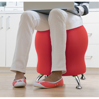 Zenergy Ball Chair, Fabric, Red, 250 lbs. Capacity Auto Electric Service Ltd.