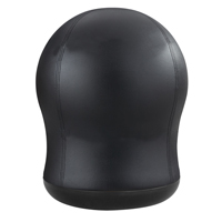 Zenergy Swivel Ball Chair, Vinyl, Black, 250 lbs. Capacity Auto Electric Service Ltd.