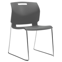 Chair, Plastic, 32-1/2" High, 300 lbs. Capacity, Grey Auto Electric Service Ltd.