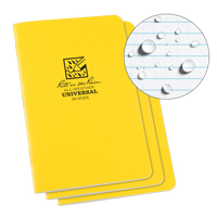 Carnet tout temps, Couverture souple, Jaune, 48 Pages, 4-5/8" , 7"  Auto Electric Service Ltd.