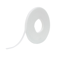 One-Wrap&reg; Fastener Tape, Hook & Loop, 25 yds x 1/2", Self-Grip, White Auto Electric Service Ltd.