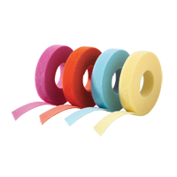 One-Wrap&reg; Cable Management Tape, Hook & Loop, 25 yds x 3/4", Self-Grip, Aqua Auto Electric Service Ltd.