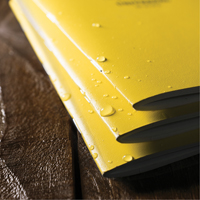 Carnet de notes, Couverture souple, Jaune, 48 Pages, 4-5/8" , 7"  Auto Electric Service Ltd.
