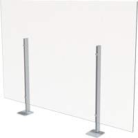 Surface Mount Sneeze Guard, 36" W x 36" H Auto Electric Service Ltd.