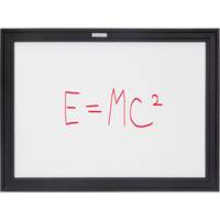 Black MDF Frame Whiteboard, Dry-Erase/Magnetic, 24" W x 18" H Auto Electric Service Ltd.