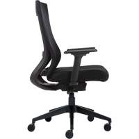 Chaise &agrave; dossier moyen avec m&eacute;canisme &agrave; basculement synchronis&eacute; &agrave; d&eacute;tection de poids , Mailles, Noir Auto Electric Service Ltd.