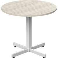 Table ronde &agrave; hauteur r&eacute;glable Newland, 36" lo x 36" la x 29" h, Dessus de 1", Stratifi&eacute;, Havane Auto Electric Service Ltd.