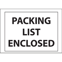 Packing List Envelopes, 4" L x 5" W, Backloading Style Auto Electric Service Ltd.