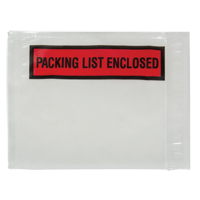 Packing List Envelope, 4-1/2" L x 5-1/2" W, Backloading Style Auto Electric Service Ltd.