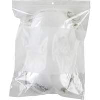 Sacs en poly avec espace inscriptible blanc, Refermable, 10" x 8", 2 mils Auto Electric Service Ltd.