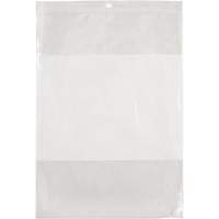 White Block Poly Bags, Reclosable, 12" x 9", 2 mils Auto Electric Service Ltd.