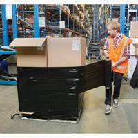 Stretch Wrap, 0.8 Gauge (20.3 micrometers), 18" x 1500', Opaque Black Auto Electric Service Ltd.