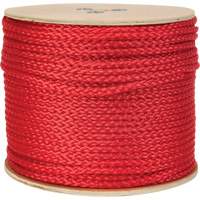 Braided Red Rope, Polypropylene, 500' Auto Electric Service Ltd.