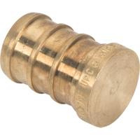Capuchon de tuyau sans plomb, Tuyau, 1/2" dia., Laiton Auto Electric Service Ltd.