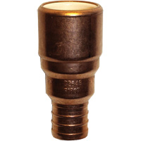 Adaptateur de tuyau, Embout femelle x PEX cannel&eacute;, 3/4" dia., Cuivre/PVC-C Auto Electric Service Ltd.