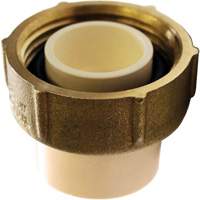 Adaptateur pour boîtier de compteur d'eau, 3/4" x 1" dia., PVC-C Auto Electric Service Ltd.