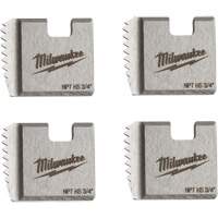 Matrices de tuyauterie portables NPT, Pour tuyau de 3/4", Acier rapide Auto Electric Service Ltd.