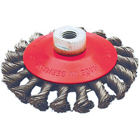 BK4520T Knot Twisted Conical Wheel, 4-1/2" Dia., 0.02" Fill, 5/8"-11 Arbor Auto Electric Service Ltd.