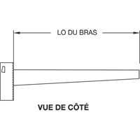 Cantilever Column, Double, 4" W x 10' H Auto Electric Service Ltd.
