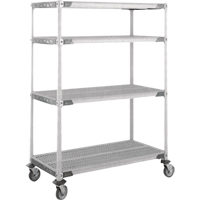 MetroMax i&reg; Stem Caster Cart, 4 Tiers, 18" x 69" x 36", 900 lbs. Capacity Auto Electric Service Ltd.